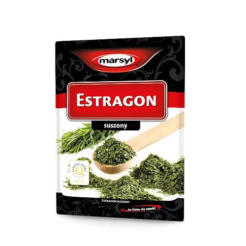 Estragon suszony 8 gramów .Producent Marsyl
